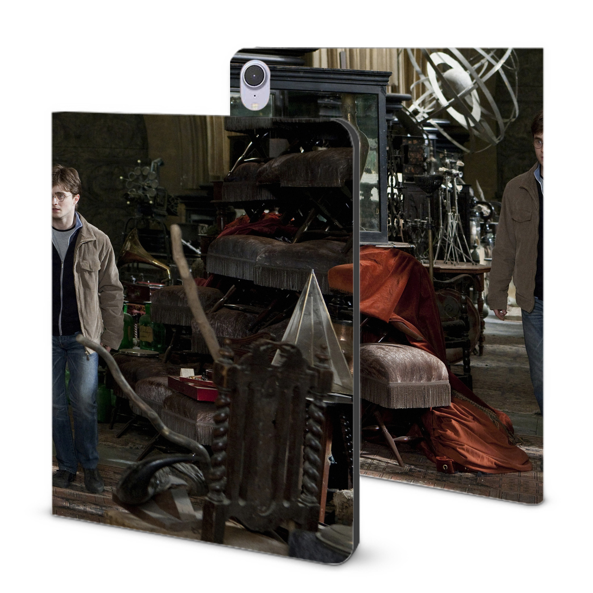 （画像用） Harry Potter ハリー・ポッターシリーズ IPad ケース ブック型 PUレザー TPU 耐衝撃 軽量 薄型 ペン収納なし 全面保護 IPad 各モデル対応